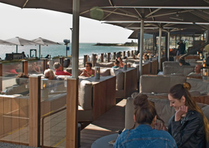 Terras van Grand Café Next in Vlissingen.