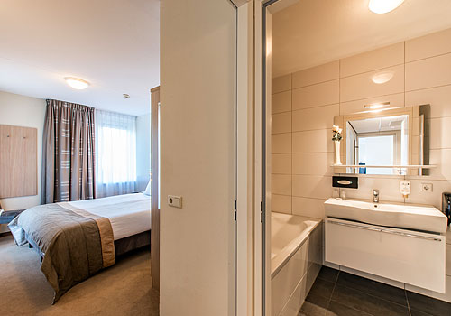 Hotelkamer in Hotel De Kamperduinen in Kamperland.